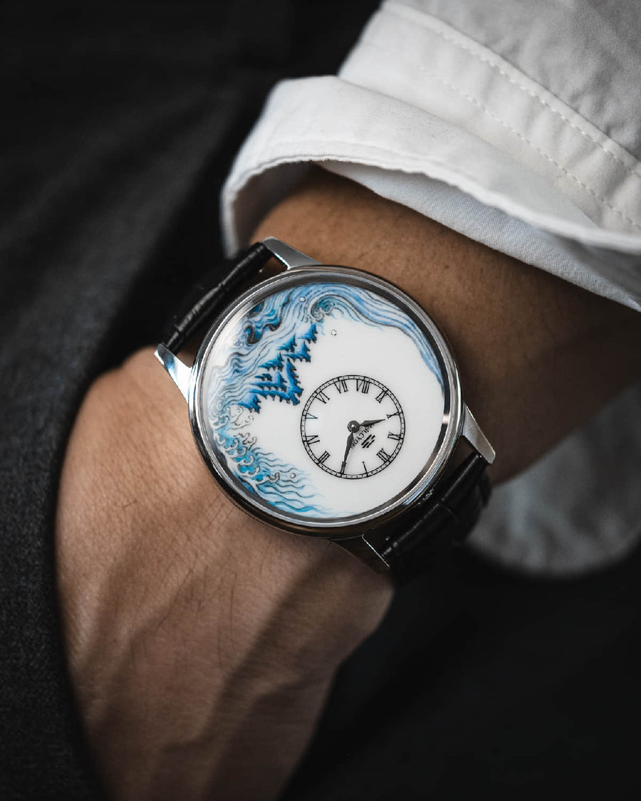 Halcyon Porcelain Watch Review Miyota 9039 or SW200 SuZhou or Roma
